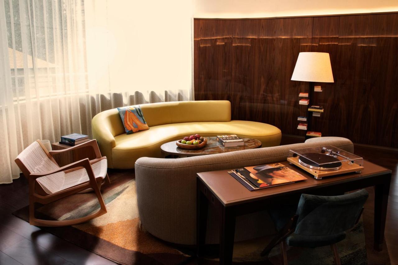 Hotel Rosewood San Paolo Esterno foto A living room at the Mandarin Oriental, New York