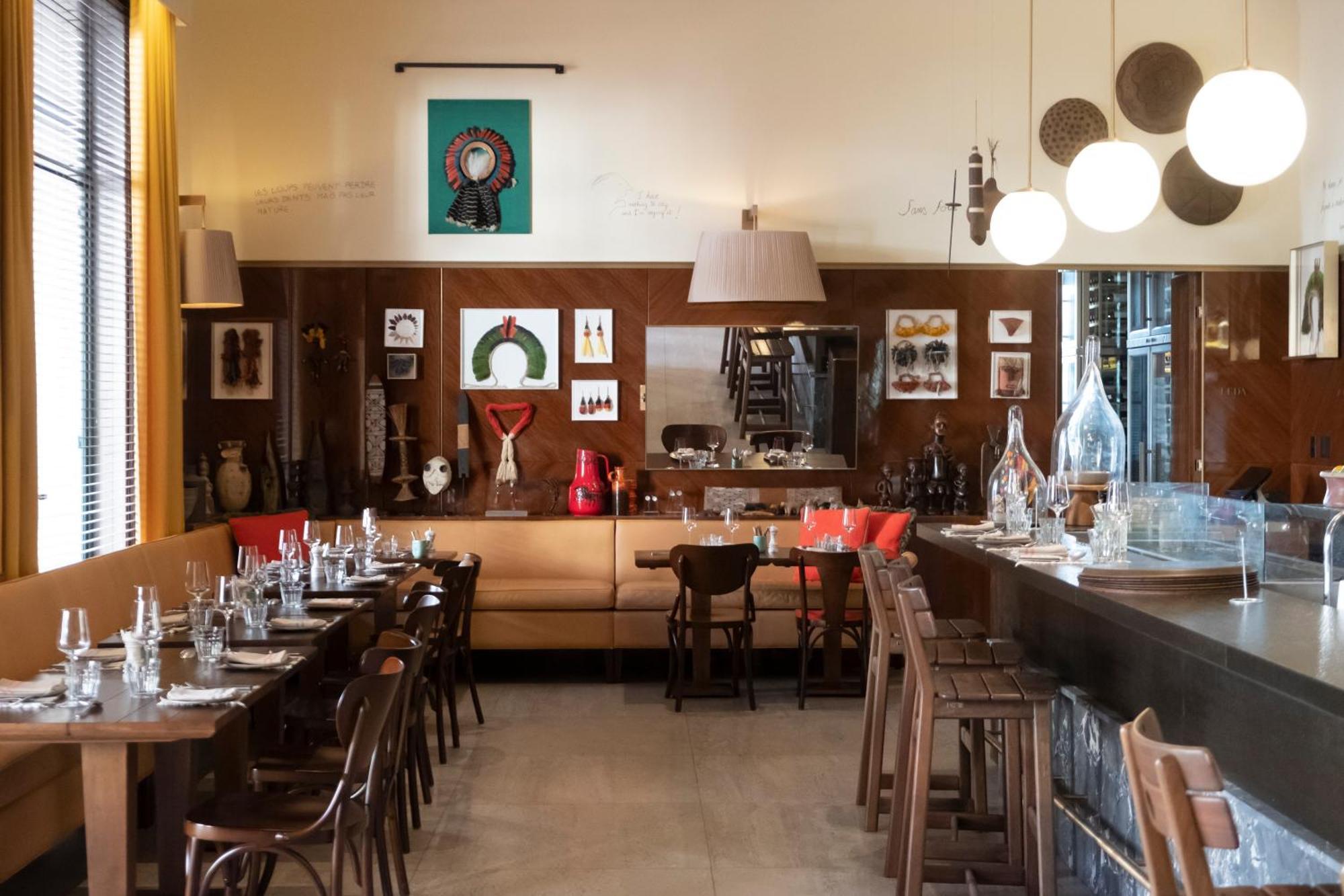 Hotel Rosewood San Paolo Esterno foto Interior of the restaurant