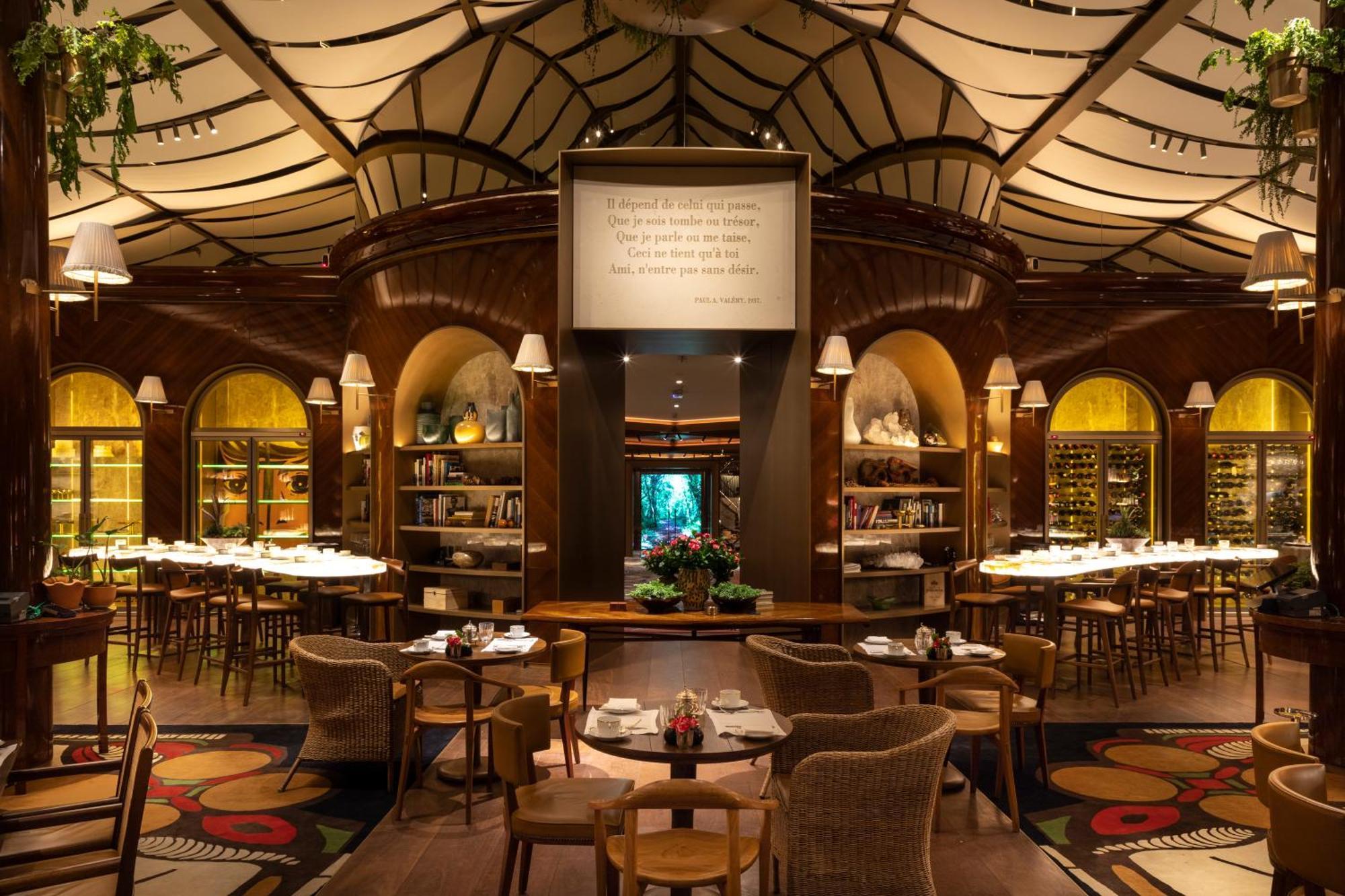 Hotel Rosewood San Paolo Esterno foto The interior of the restaurant