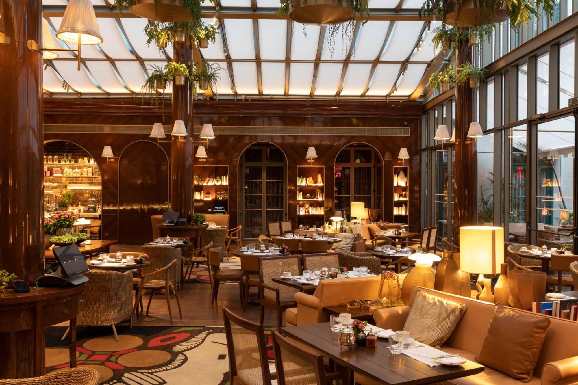 Hotel Rosewood San Paolo Esterno foto The interior of the restaurant