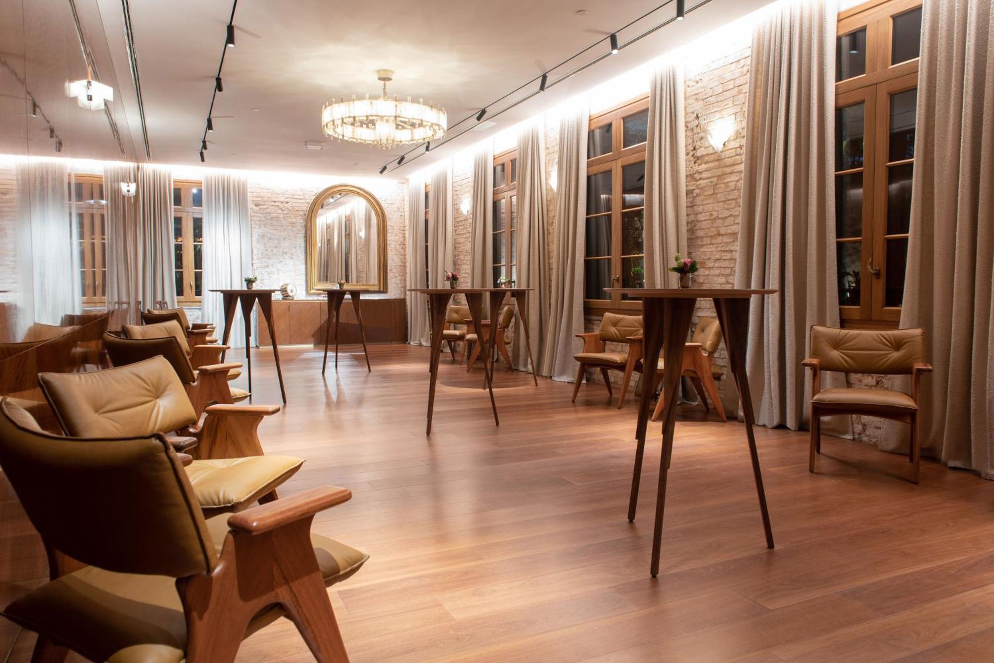Hotel Rosewood San Paolo Esterno foto The interior of the lounge