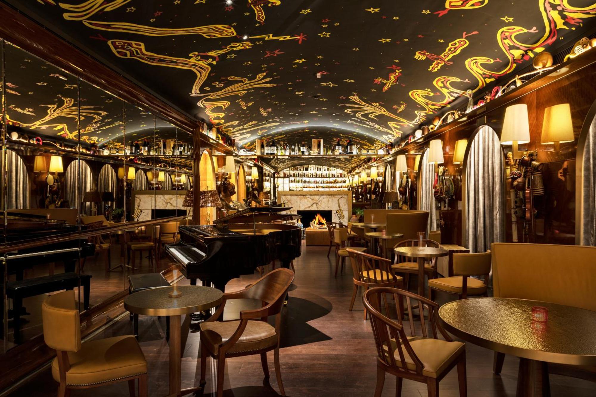 Hotel Rosewood San Paolo Esterno foto Interior of the restaurant