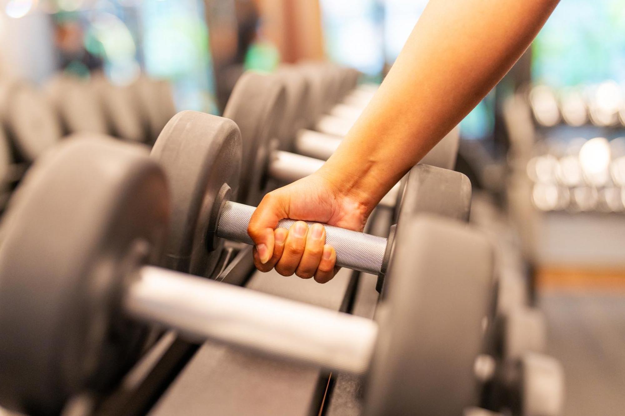 Hotel Rosewood San Paolo Esterno foto Dumbbells on a rack